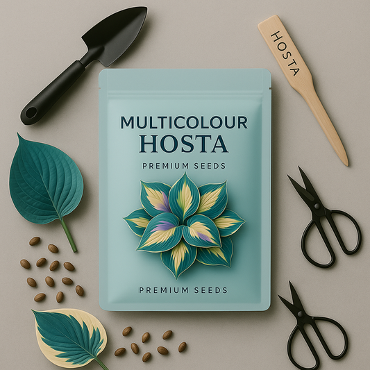 Shade-Tolerant and Cold-Hardy Hosta Flowers